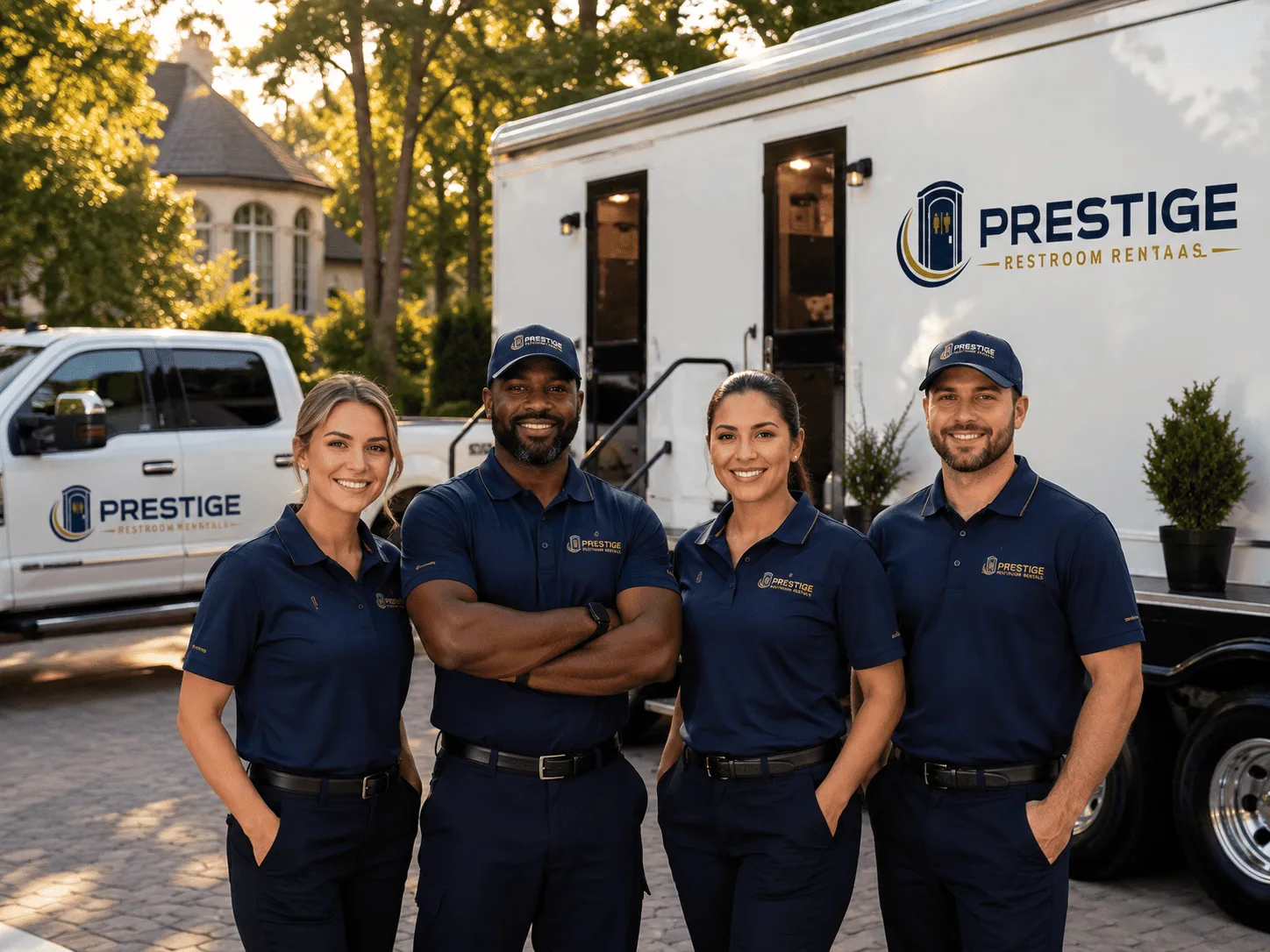 Trusted Luxury Portable Restrooms company in Earlham, IA